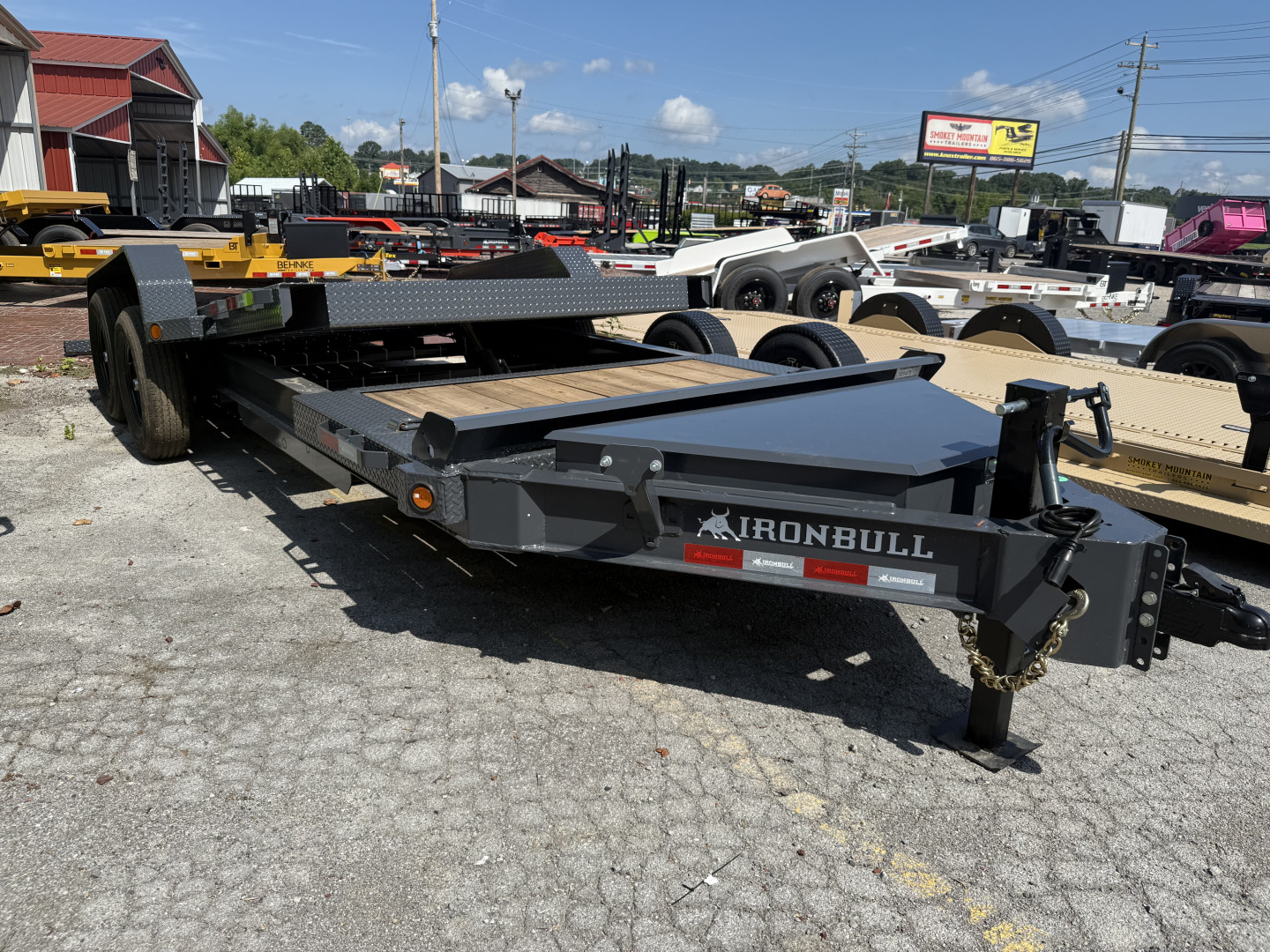 New 2025 Iron Bull TWB 16' I-BEAM TORSION Equipment Trailer