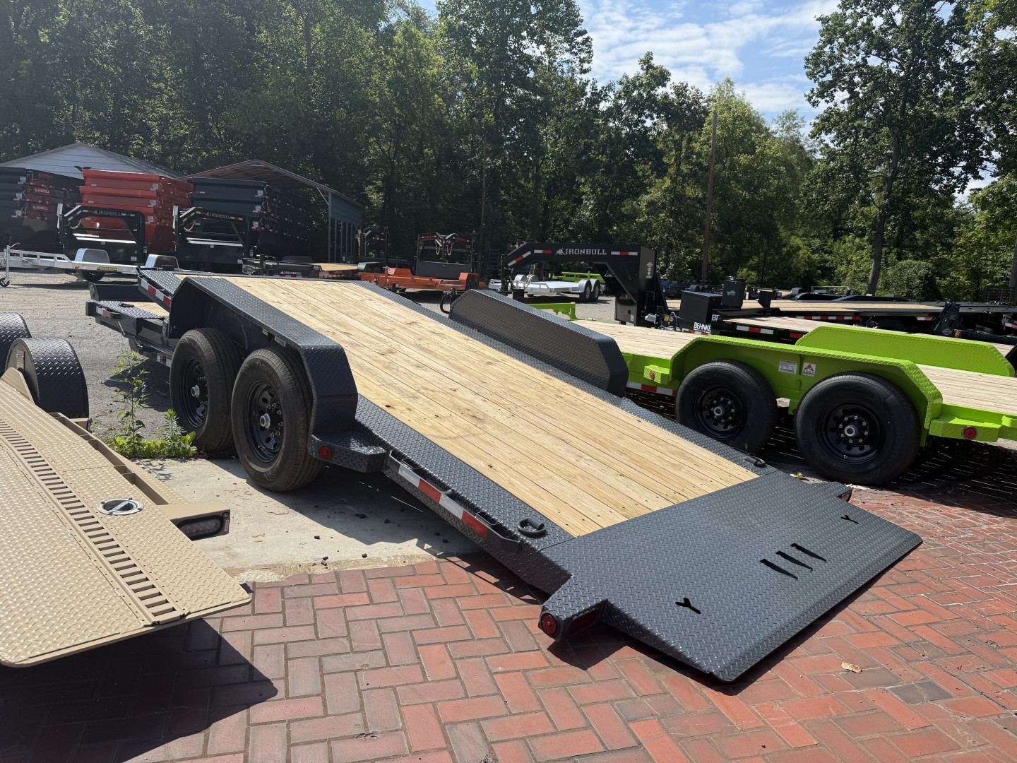 New 2025 Iron Bull TWB 16' I-BEAM TORSION Equipment Trailer