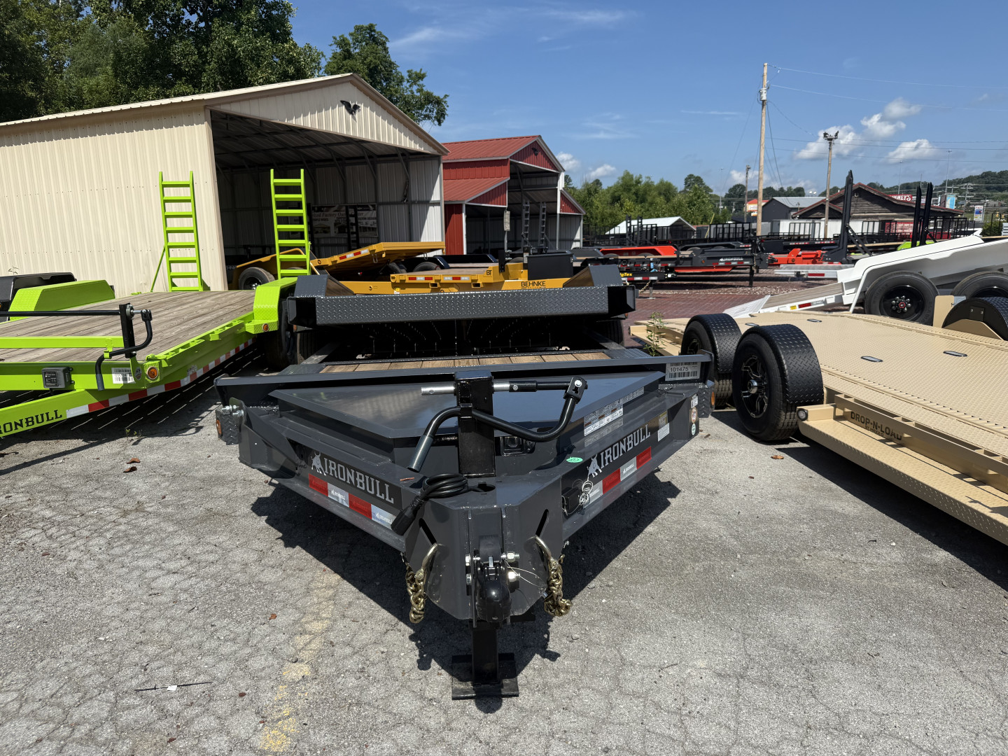 New 2025 Iron Bull TWB 16' I-BEAM TORSION Equipment Trailer