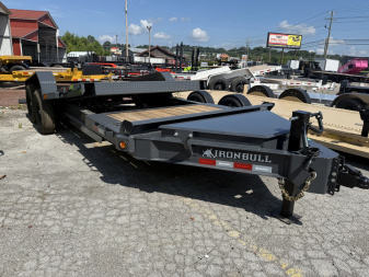 New 2025 Iron Bull TWB 16' I-BEAM TORSION Equipment Trailer
