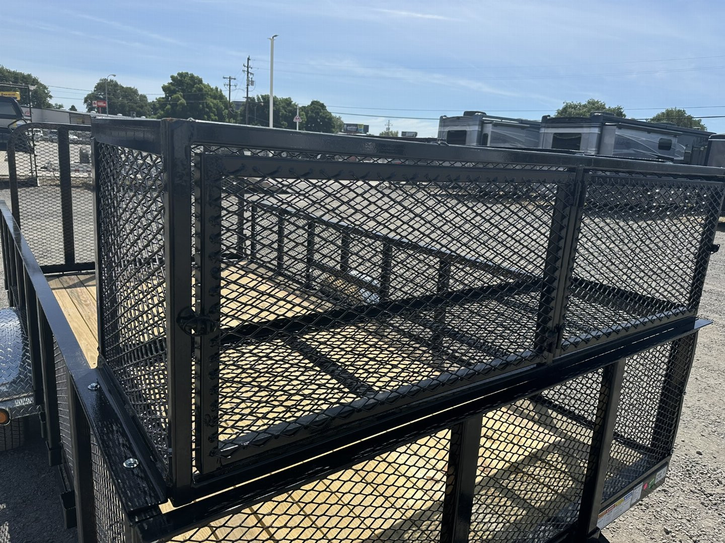 New 2025 PJ Trailers U814 Utility Trailer