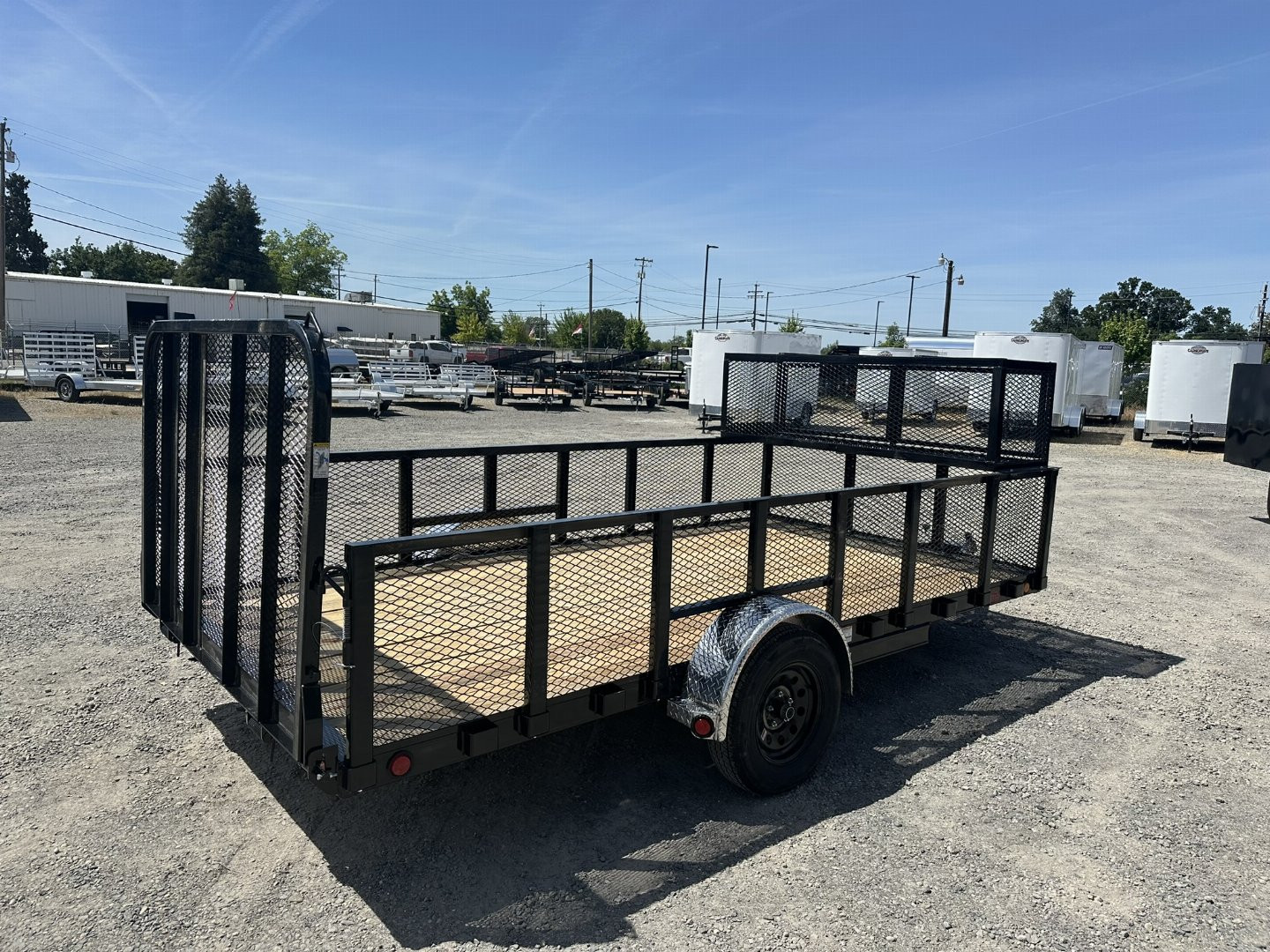 New 2025 PJ Trailers U814 Utility Trailer