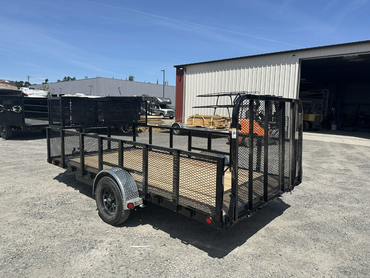 New 2025 PJ Trailers U814 Utility Trailer