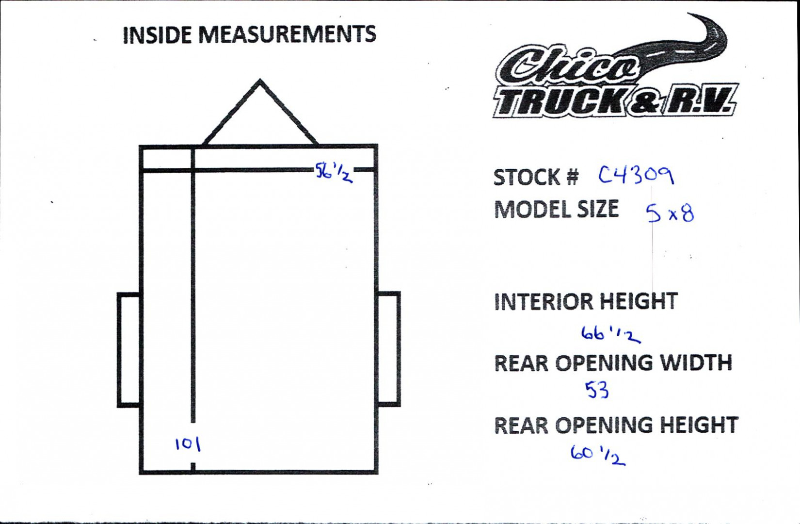 New 2025 Cargo Mate CH58SA Cargo / Enclosed Trailer