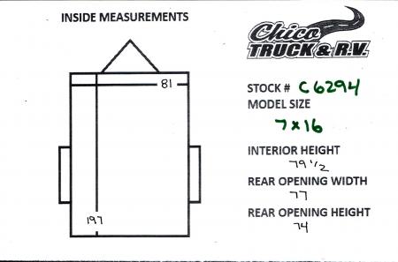 New 2026 Cargo Mate CH 7X16 TA2 Cargo / Enclosed Trailer