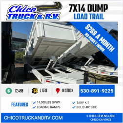 New 2025 LOAD TRAIL DT14-4 Dump Trailer