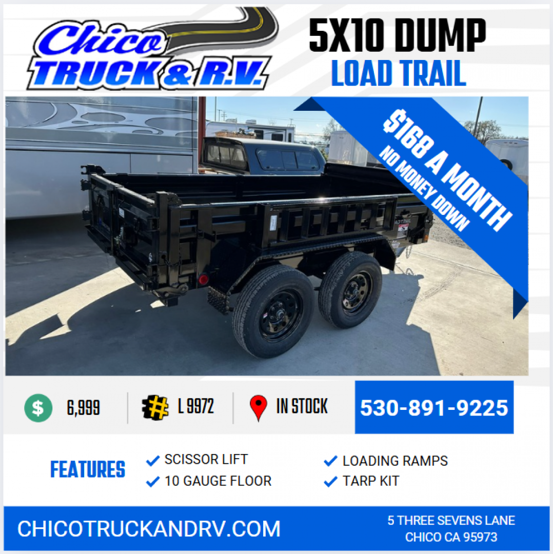 New 2025 LOAD TRAIL DT102 Dump Trailer
