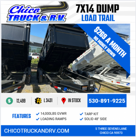 New LOAD TRAIL DT14-4 Dump Trailer