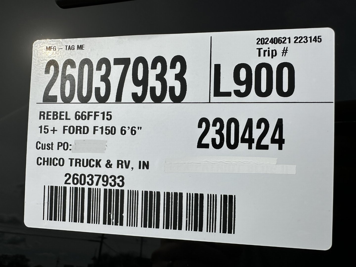 New SnugTop Rebel Truck Cap 2015 to 2021 Ford F150