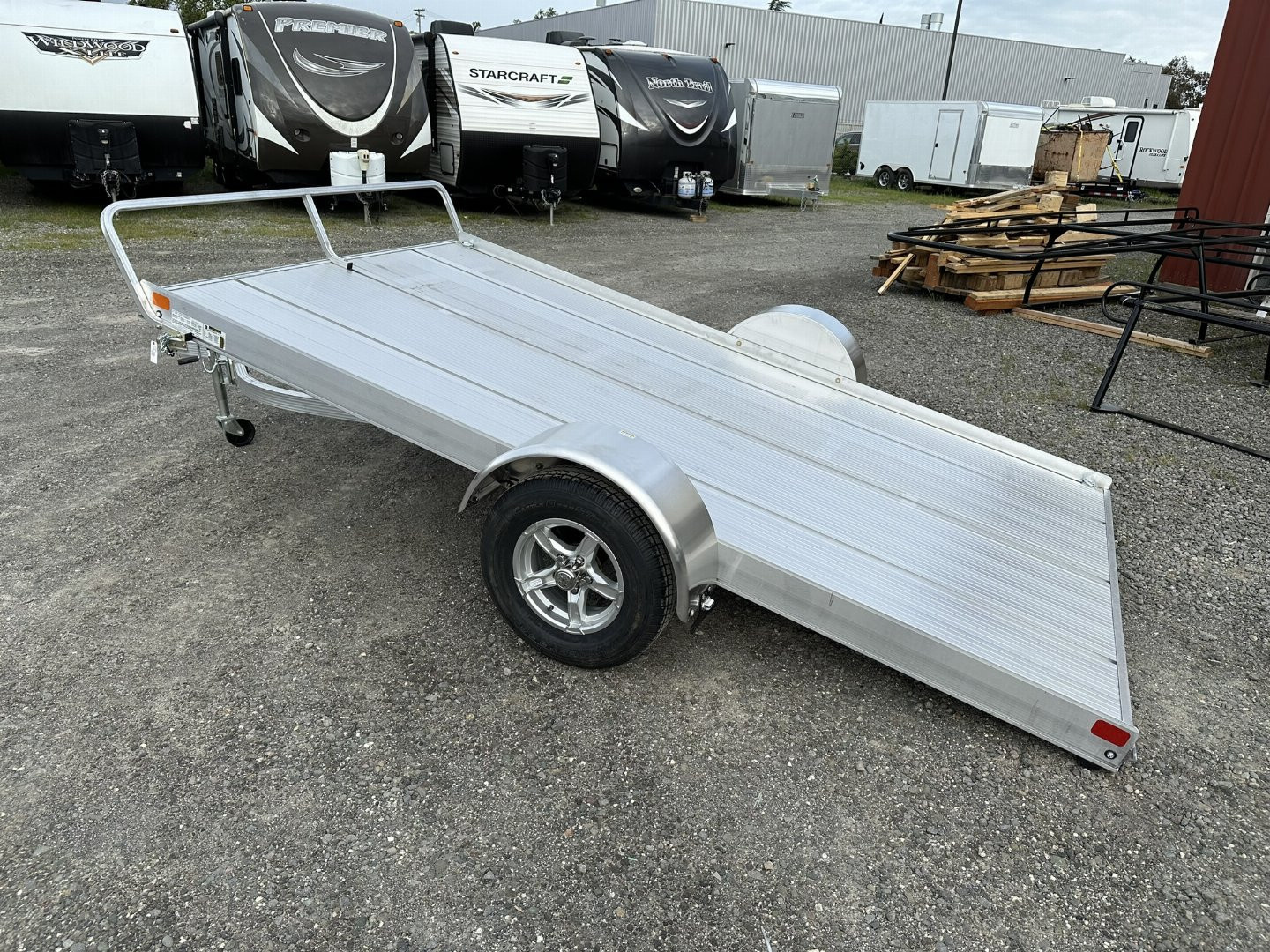 New Triton Trailers 81X12 Tilt Utility Trailer
