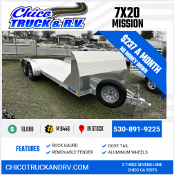 New 2025 Mission MOCH720 Car / Racing Trailer