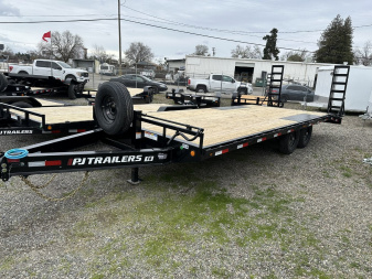 New PJ Trailers F820 Equipment Trailer