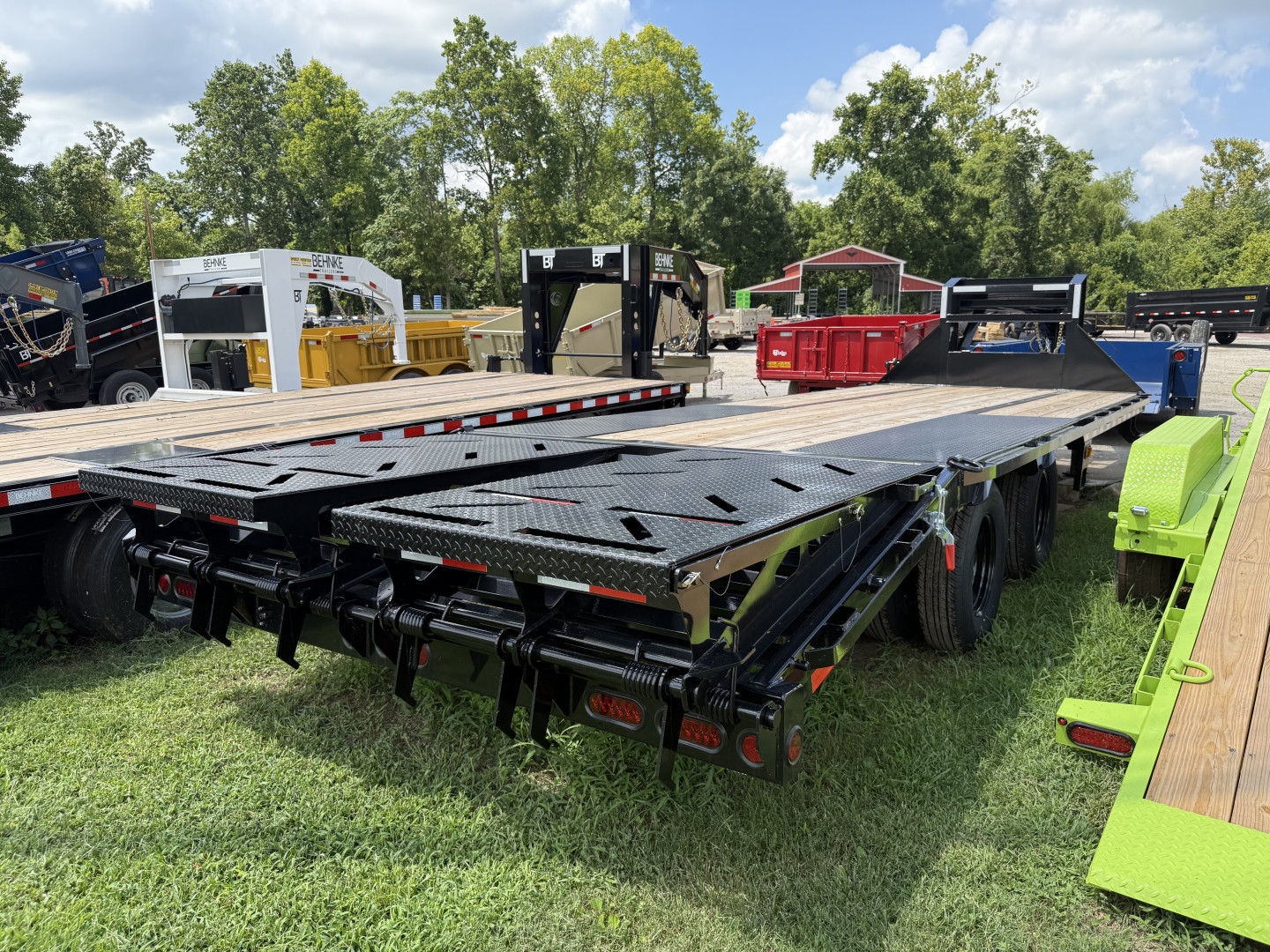 New 2025 Iron Bull FLG 20K 20+5 RAMPAGE RAMPS Equipment Trailer