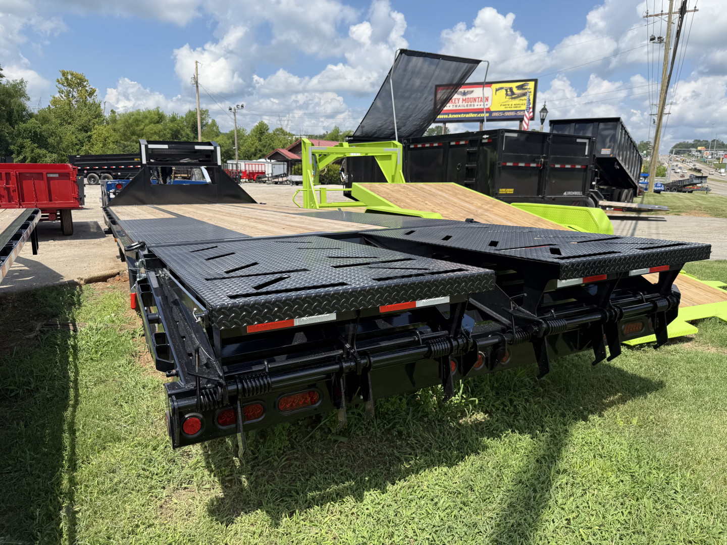 New 2025 Iron Bull FLG 20K 20+5 RAMPAGE RAMPS Equipment Trailer
