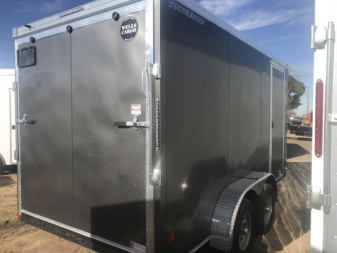 New 2023 WELLS CARGO FT714T2-D Cargo / Enclosed Trailer