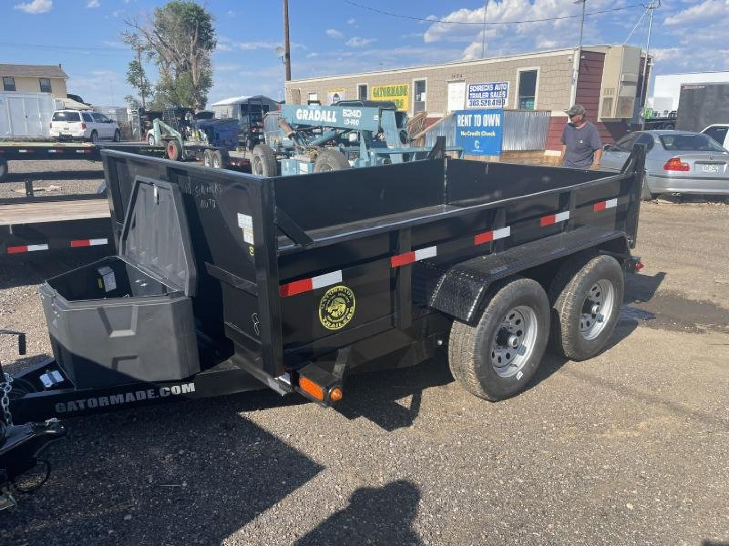 New 2023 GATORMADE TRAILERS 6 x 10 dump Dump Trailer