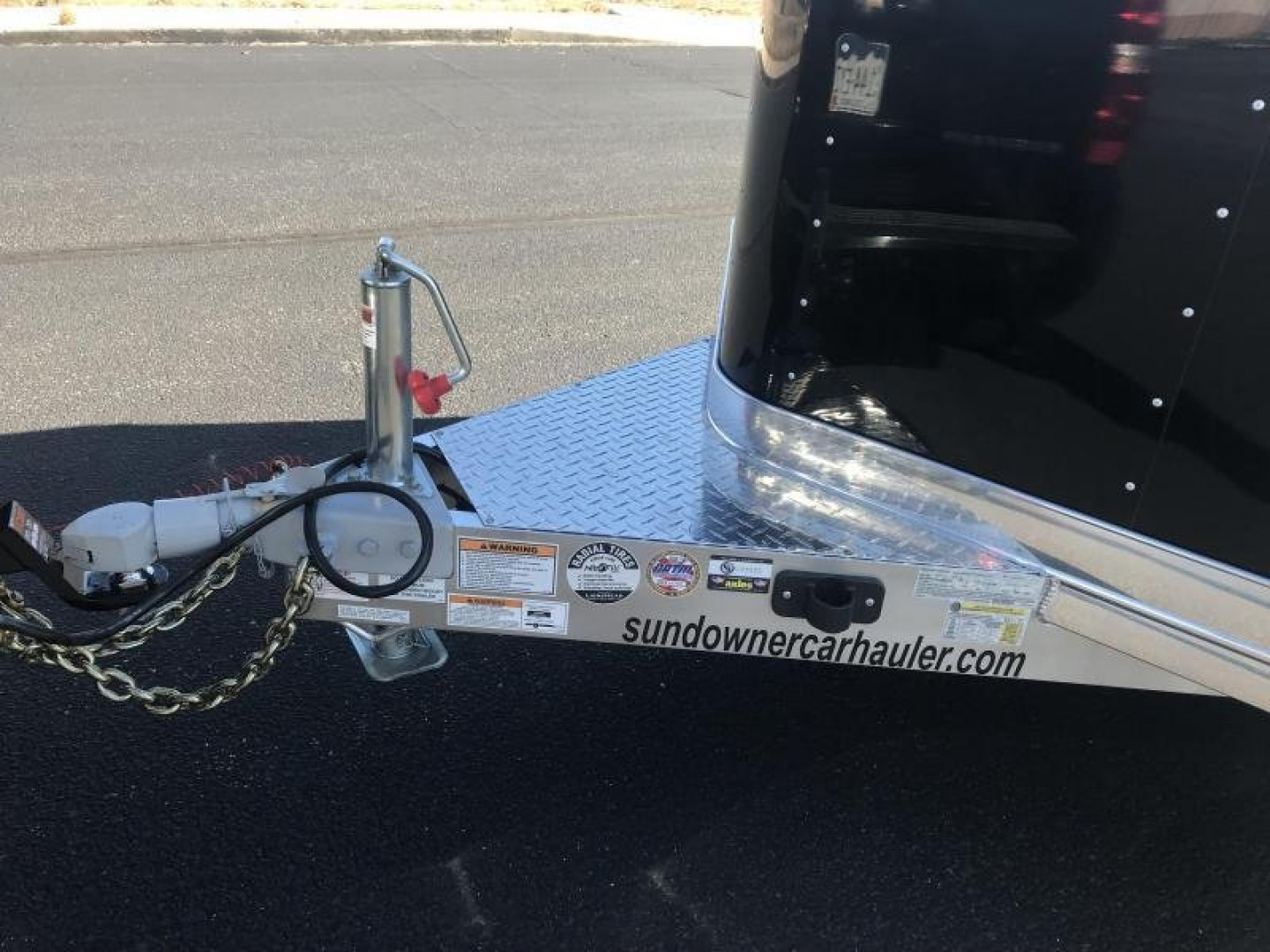 New 2023 Sundowner Car Hauler with Rock Guard