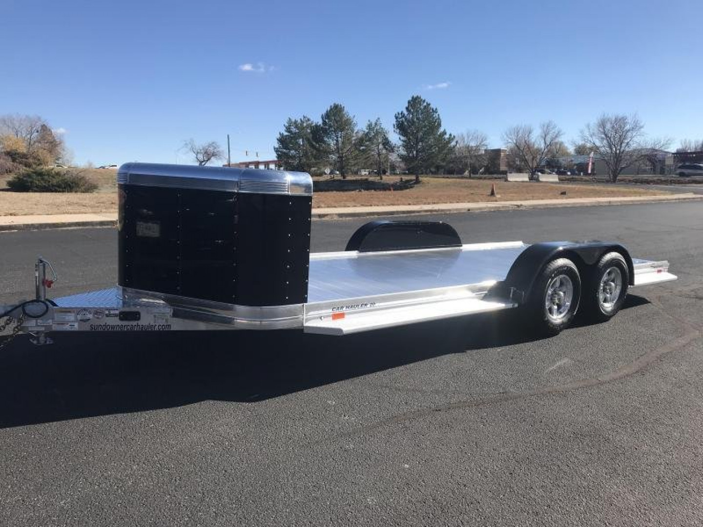 New 2023 Sundowner Car Hauler with Rock Guard