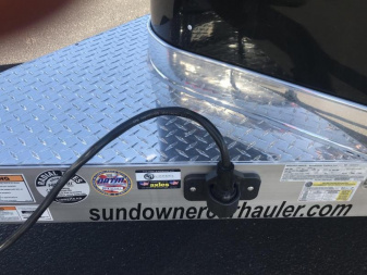 New 2023 Sundowner Car Hauler with Rock Guard