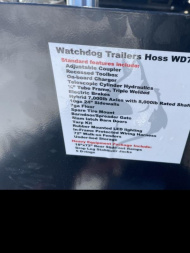 New 2024 Watchdog Trailers 7x14 dump Dump Trailer