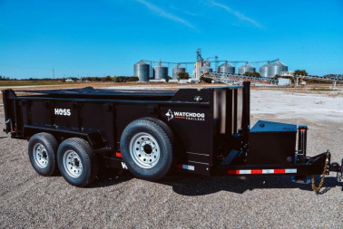 New 2024 Watchdog Trailers 7x14 dump Dump Trailer