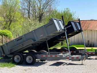New 2024 Watchdog Trailers 7x14 dump Dump Trailer