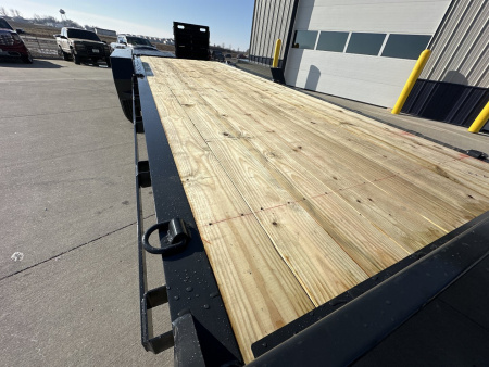 New 2026 Hillcrest Deep Charcoal 83"x19'+3' 17.6k I-Beam Equipment Trailer