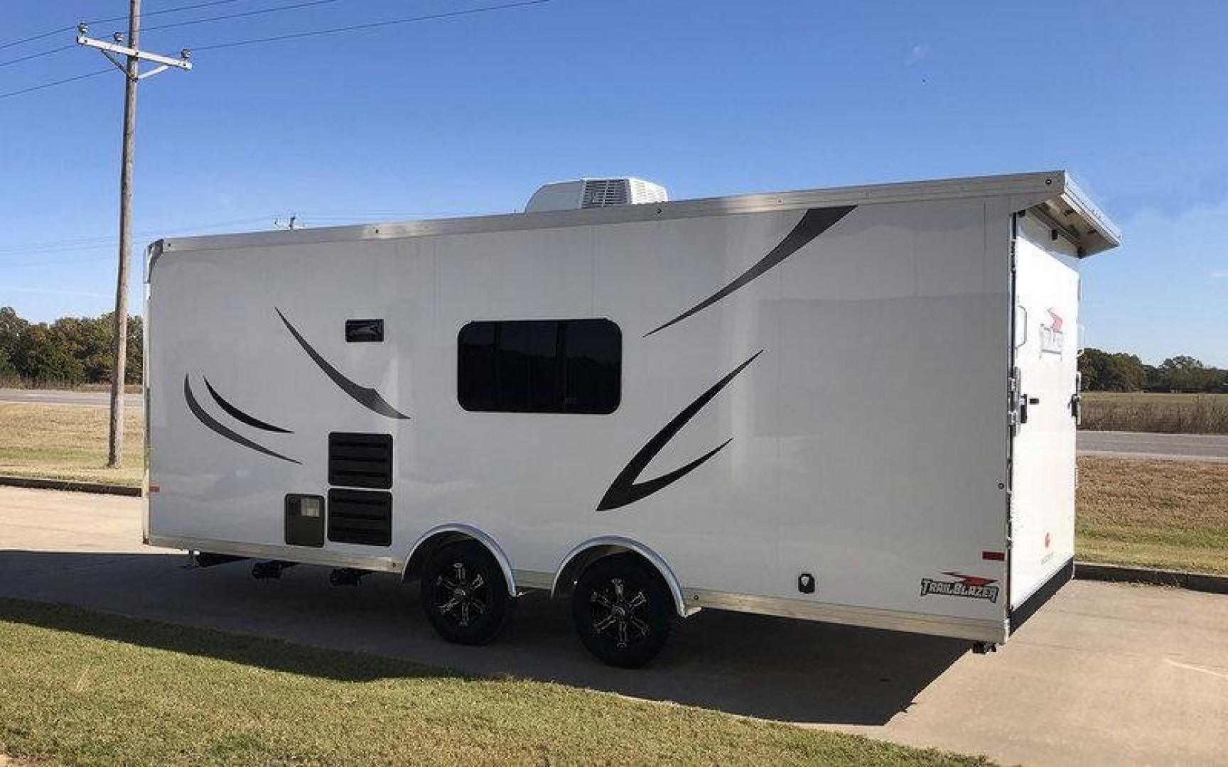 New 2021 Sundowner Trailers Trail Blazer TB1986 ALL ALUMINUM Toy Hauler ...
