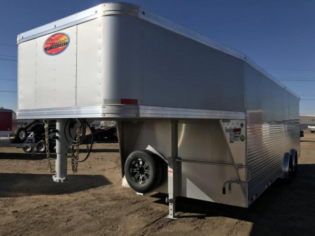 New 2025 Sundowner Trailers Gooseneck 24 foot cargo All Aluminum Cargo / Enclosed Trailer