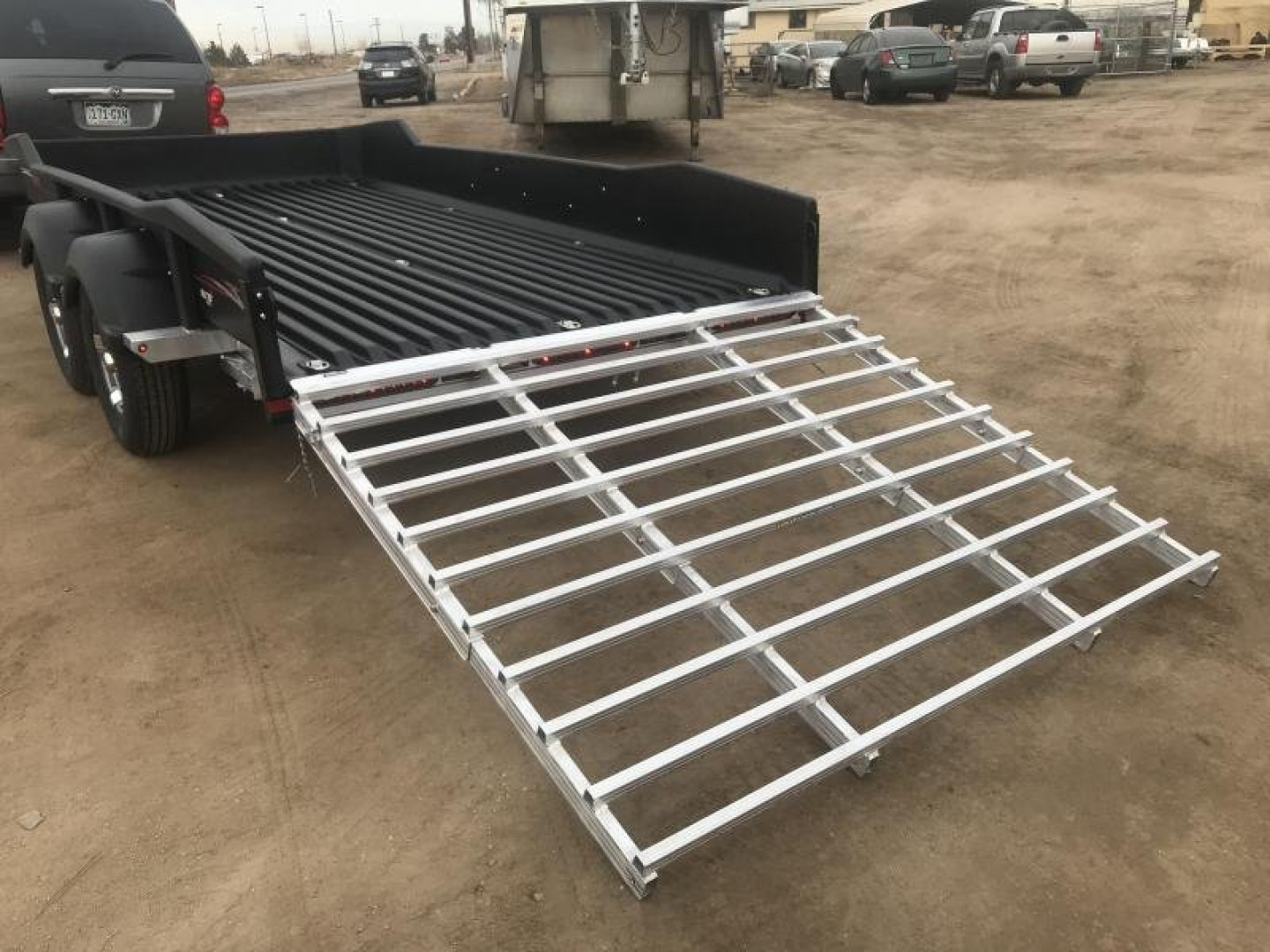 New 2023 Floe Cargo-max 13-73 e-2 with mags ATV Trailer