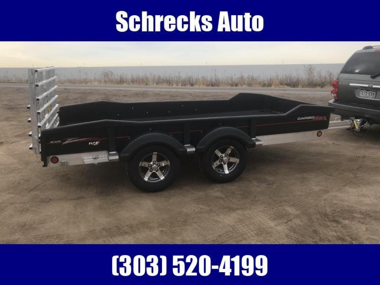 New 2023 Floe Cargo-max 13-73 e-2 with mags ATV Trailer