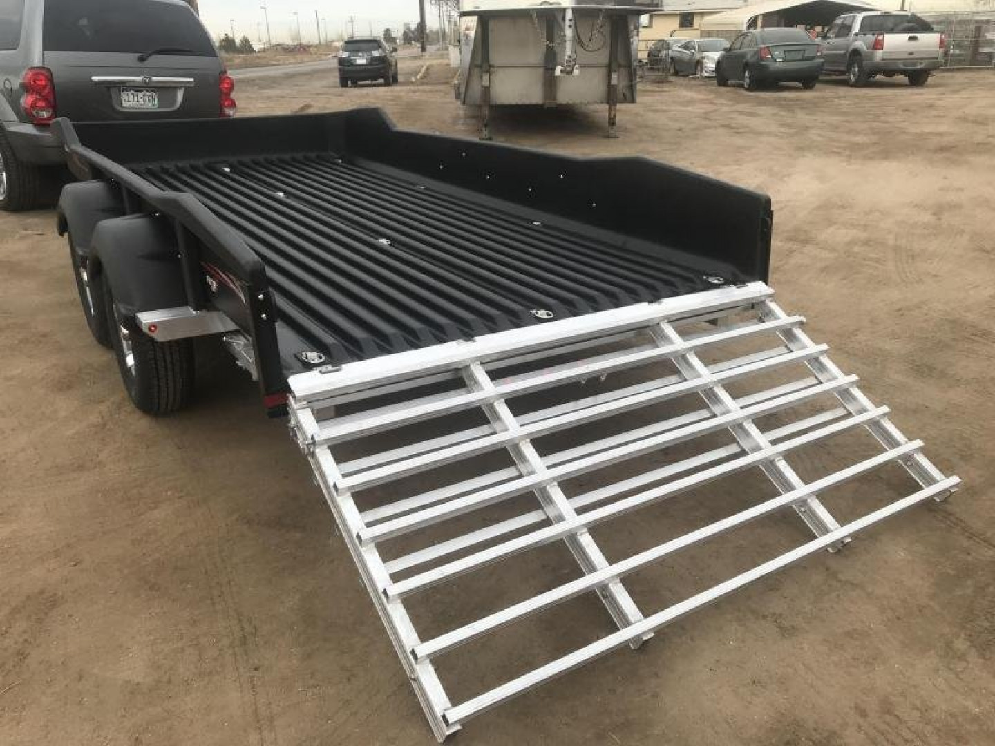 New 2023 Floe Cargo-max 13-73 e-2 with mags ATV Trailer