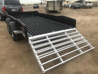 New 2023 Floe Cargo-max 13-73 e-2 with mags ATV Trailer