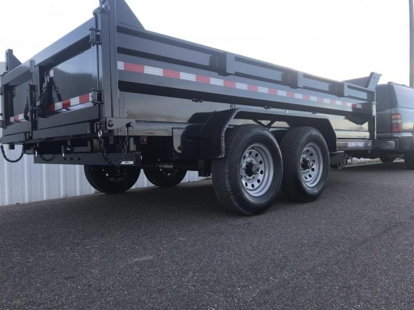 New 2024 SURE-TRAC SD Low Profile Dump - Scissor Dump Trailer