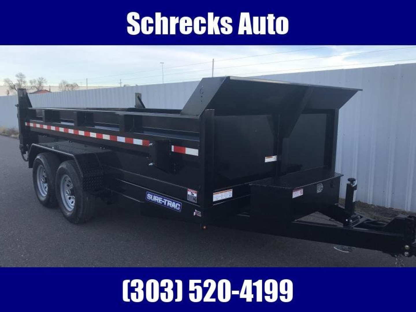New 2024 SURE-TRAC SD Low Profile Dump - Scissor Dump Trailer