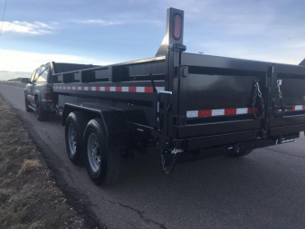 New 2024 SURE-TRAC SD Low Profile Dump - Scissor Dump Trailer