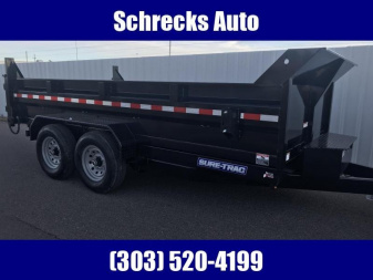 New 2024 SURE-TRAC SD Low Profile Dump - Scissor Dump Trailer