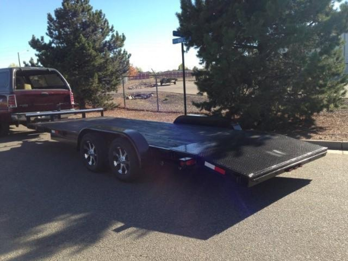 New 2024 Texoma 18 ft Car Hauler Car / Racing Trailer