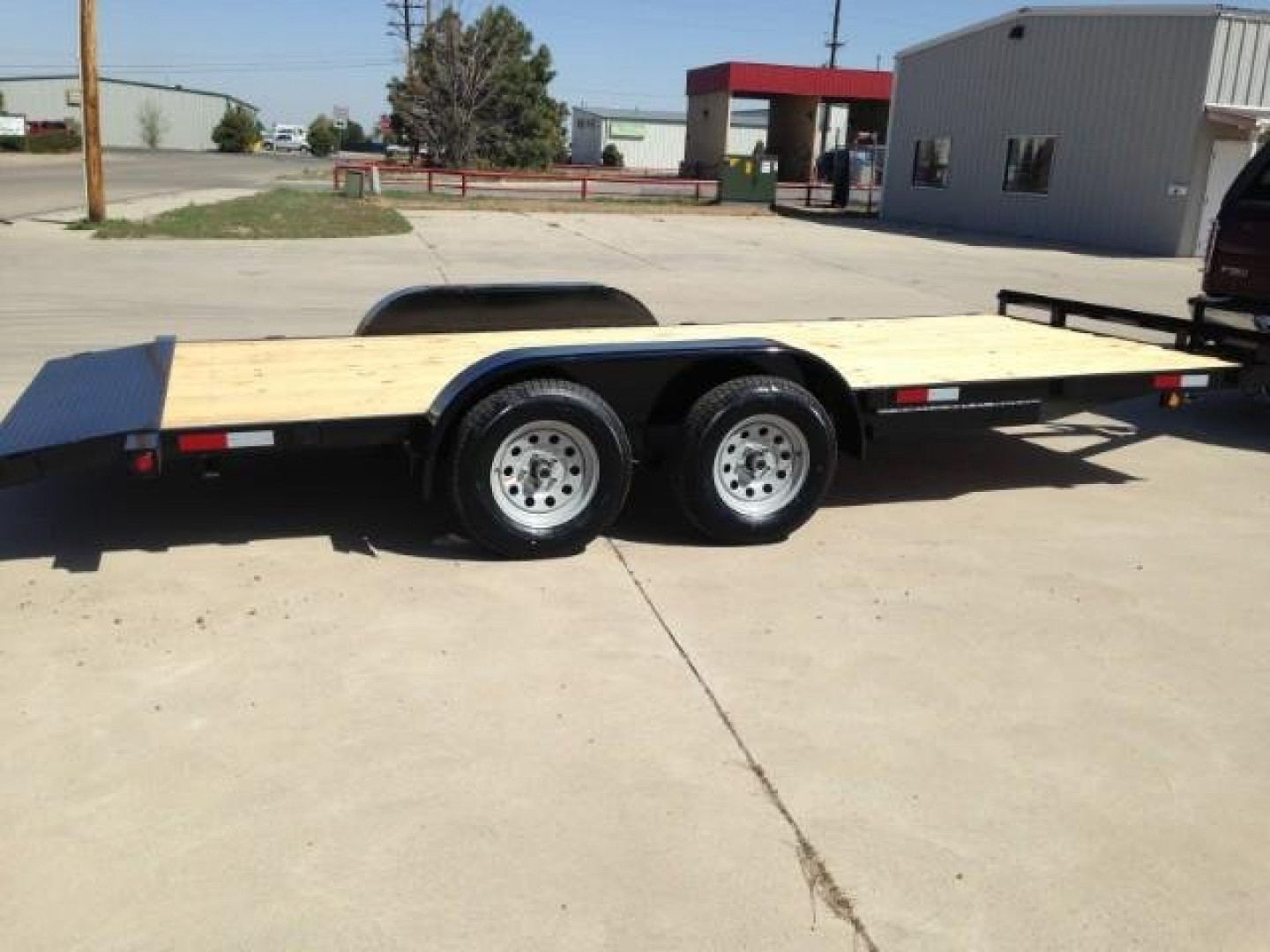 New 2024 Texoma 18 ft Car Hauler Car / Racing Trailer