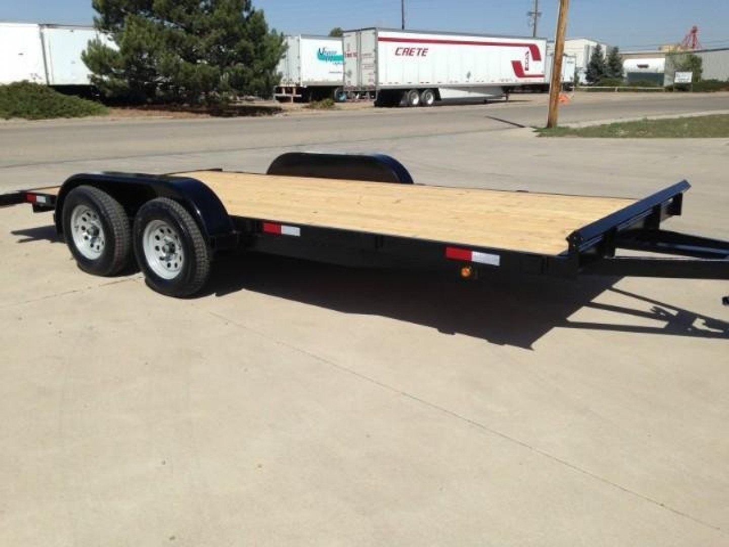 New 2024 Texoma 18 ft Car Hauler Car / Racing Trailer