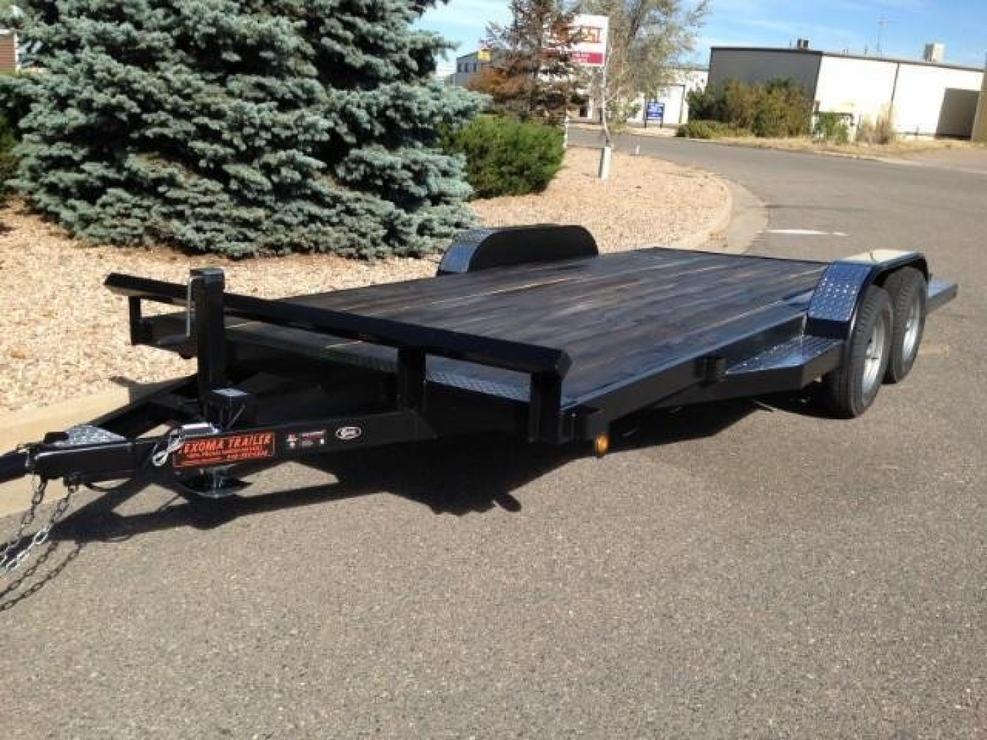 New 2024 Texoma 18 ft Car Hauler Car / Racing Trailer