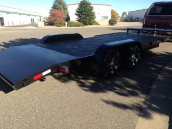 New 2024 Texoma 18 ft Car Hauler Car / Racing Trailer