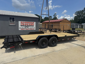 New 2025 LONG RUN TRAILERS 7' x 22' Equipment Trailer 14k GVWR