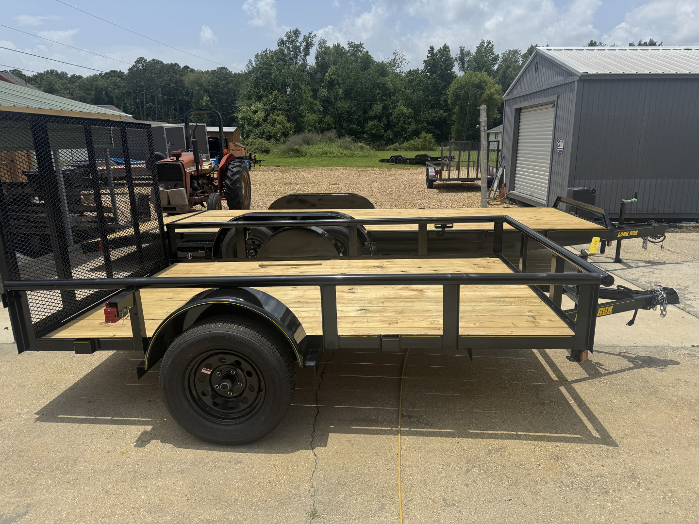 New 2025 Long Run Trailers 76"x 10'-Pipetop Utility Trailer