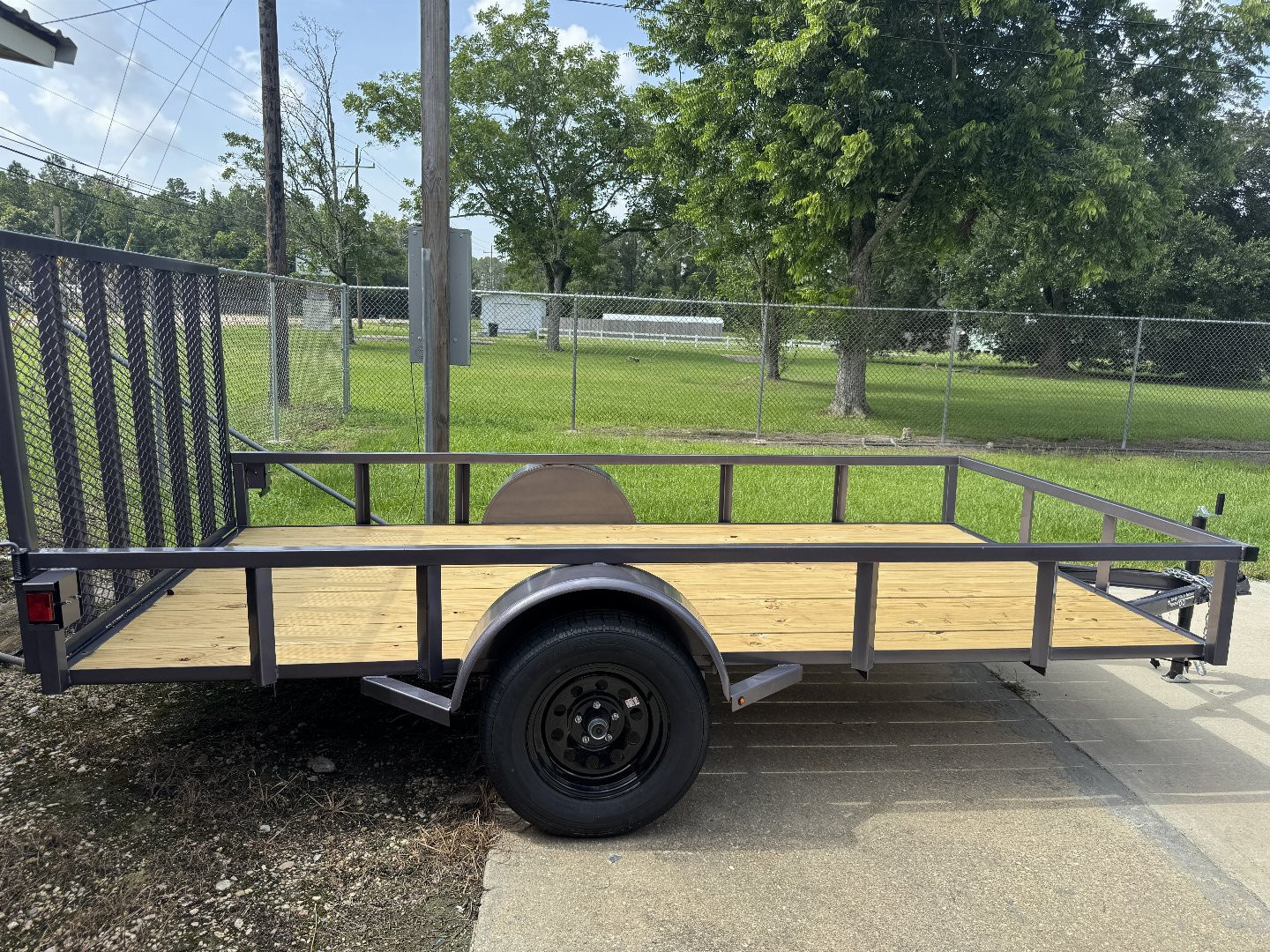 New 2025 Bye-Rite Trailers 6' x 12' TUBE Top Utility Trailer