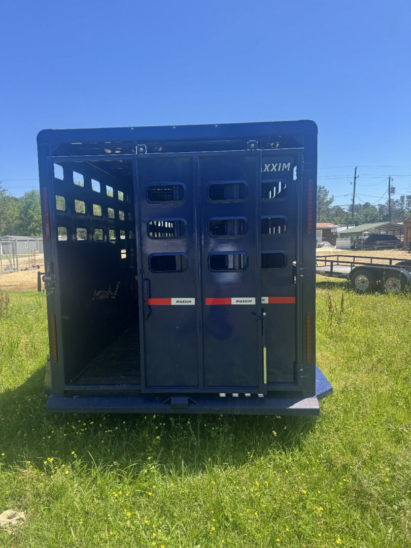 Used 2024 Maxxim Stock Combo Trailer 7’x28’