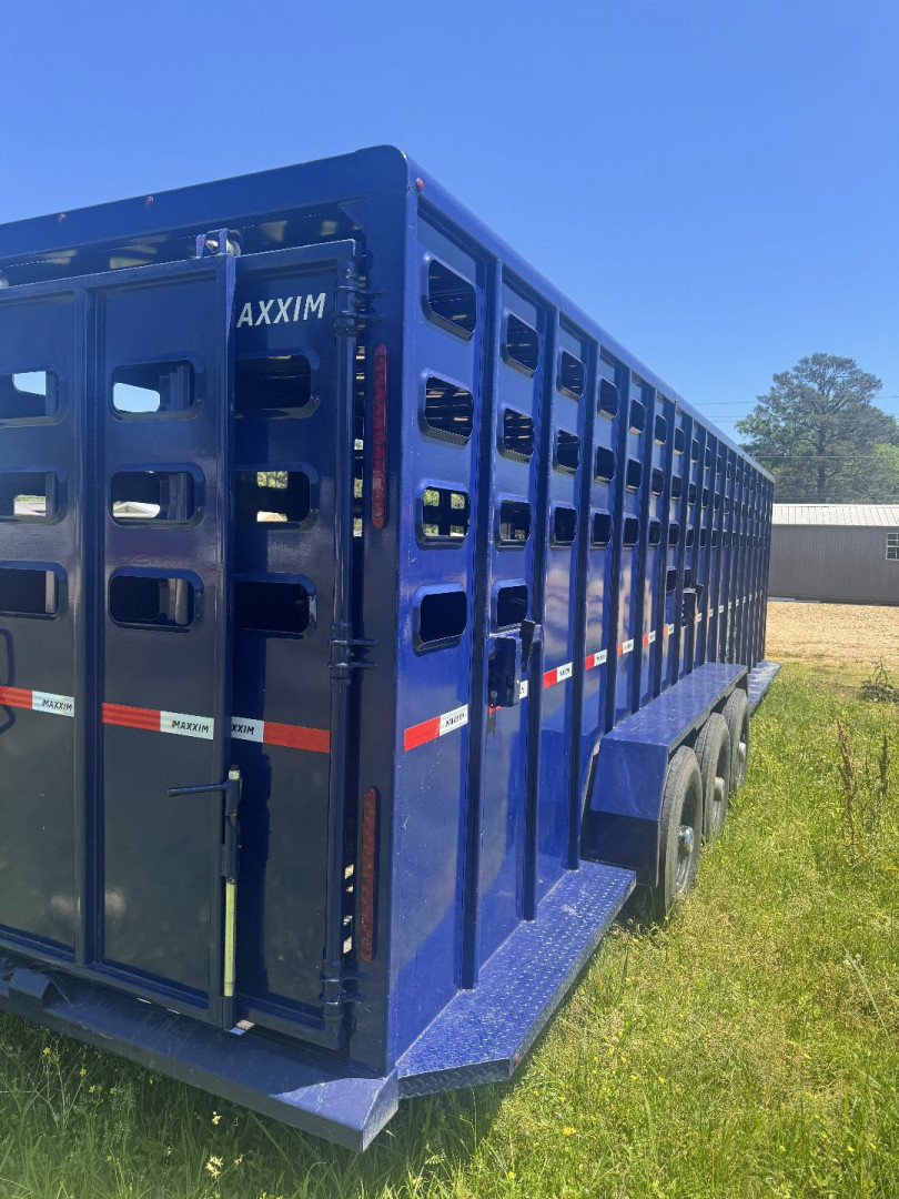 Used 2024 Maxxim Stock Combo Trailer 7’x28’