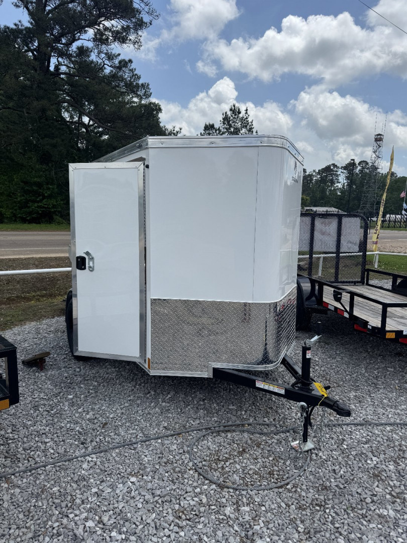New 2025 Stallion Manufacturing LLC 5’x8’ Cargo / Enclosed Trailer