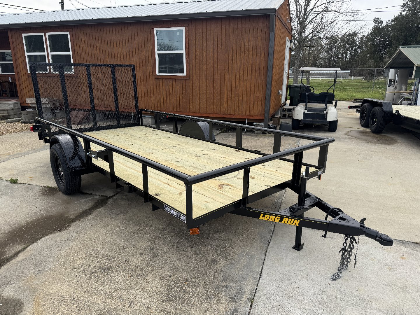 New 2025 Long Run Trailers 76"x14 Utility Trailer