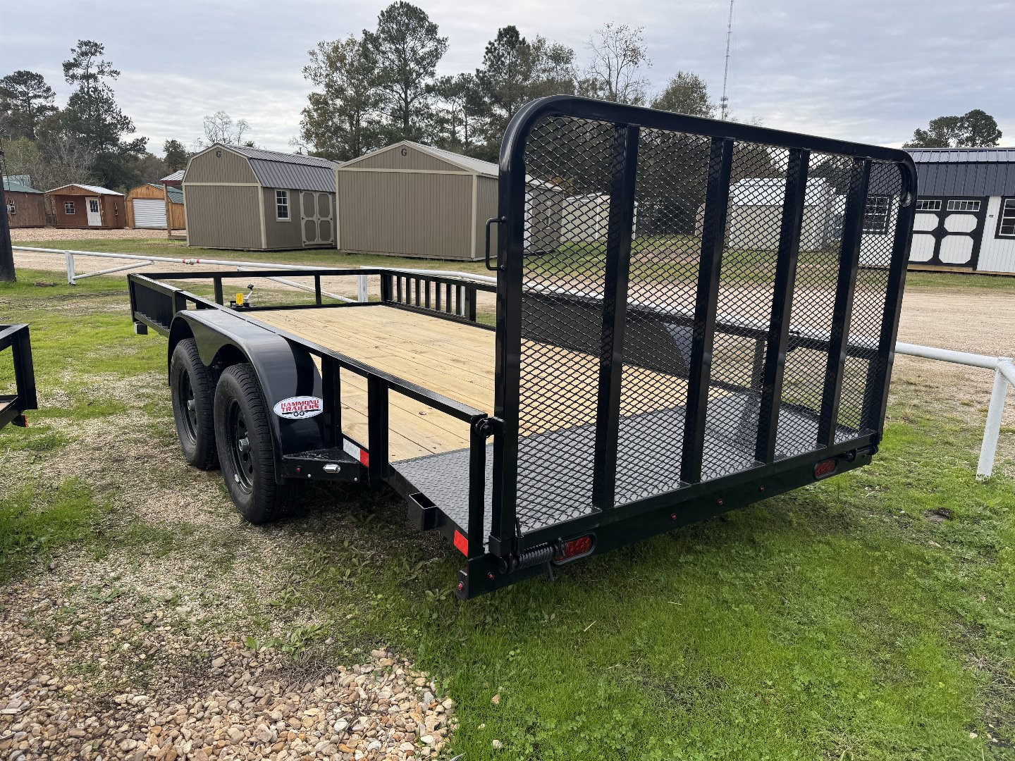 New 2025 Delco Trailers U6 83"x16'ft Utility Trailer